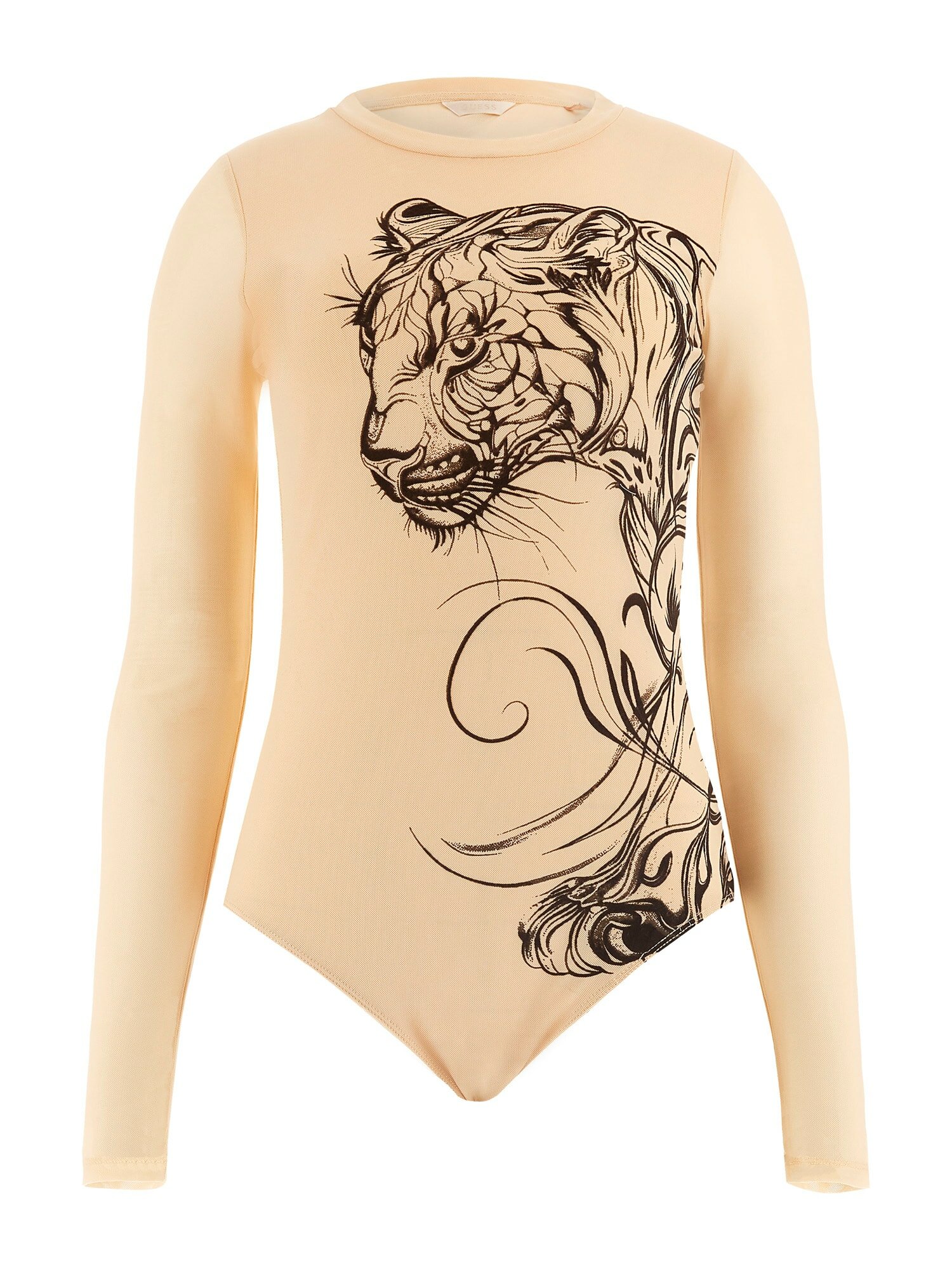 Боди бельевое GUESS LS PENELOPE BODY MESH