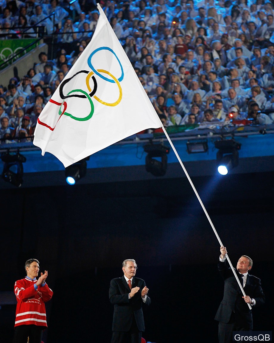 Фото с закрытия ОИ 2010