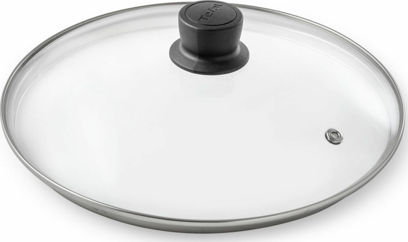 Крышка стеклянная кухонная 28 см Tefal Cocoon 04197728 от брызг, для сковороды и кастрюль — фото 2