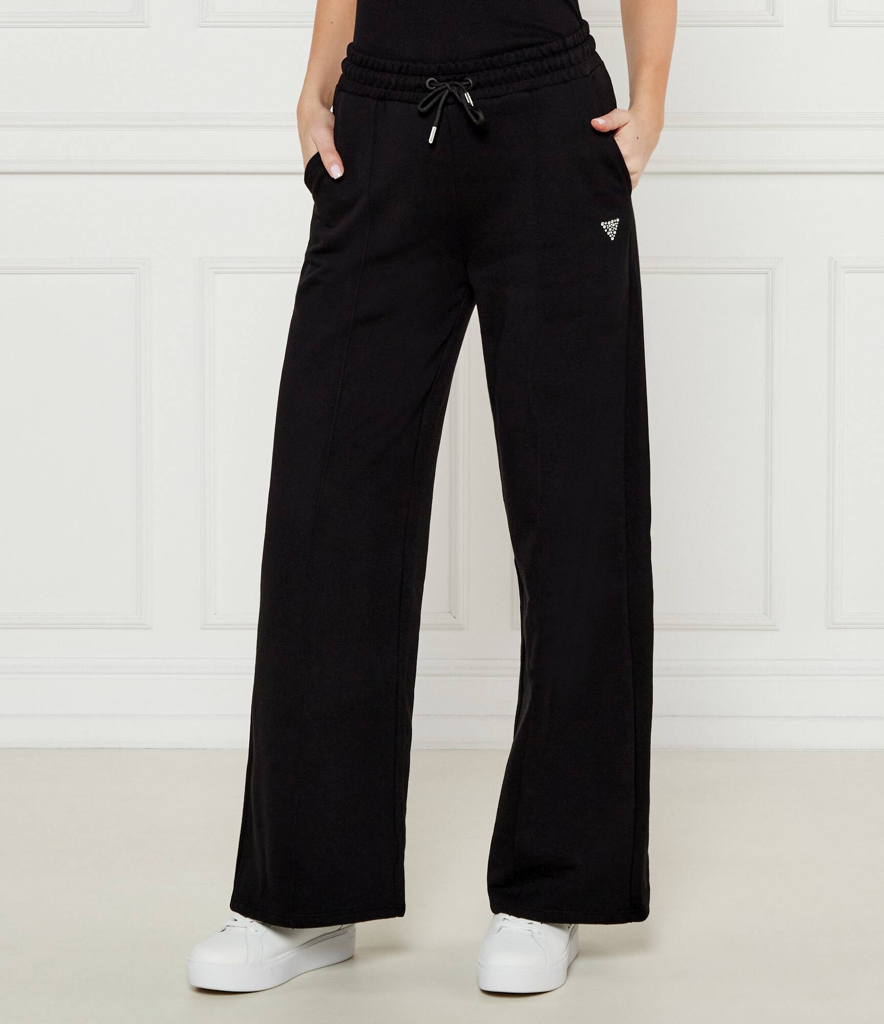 Брюки GUESS Primula Rhinestones Wide Leg P