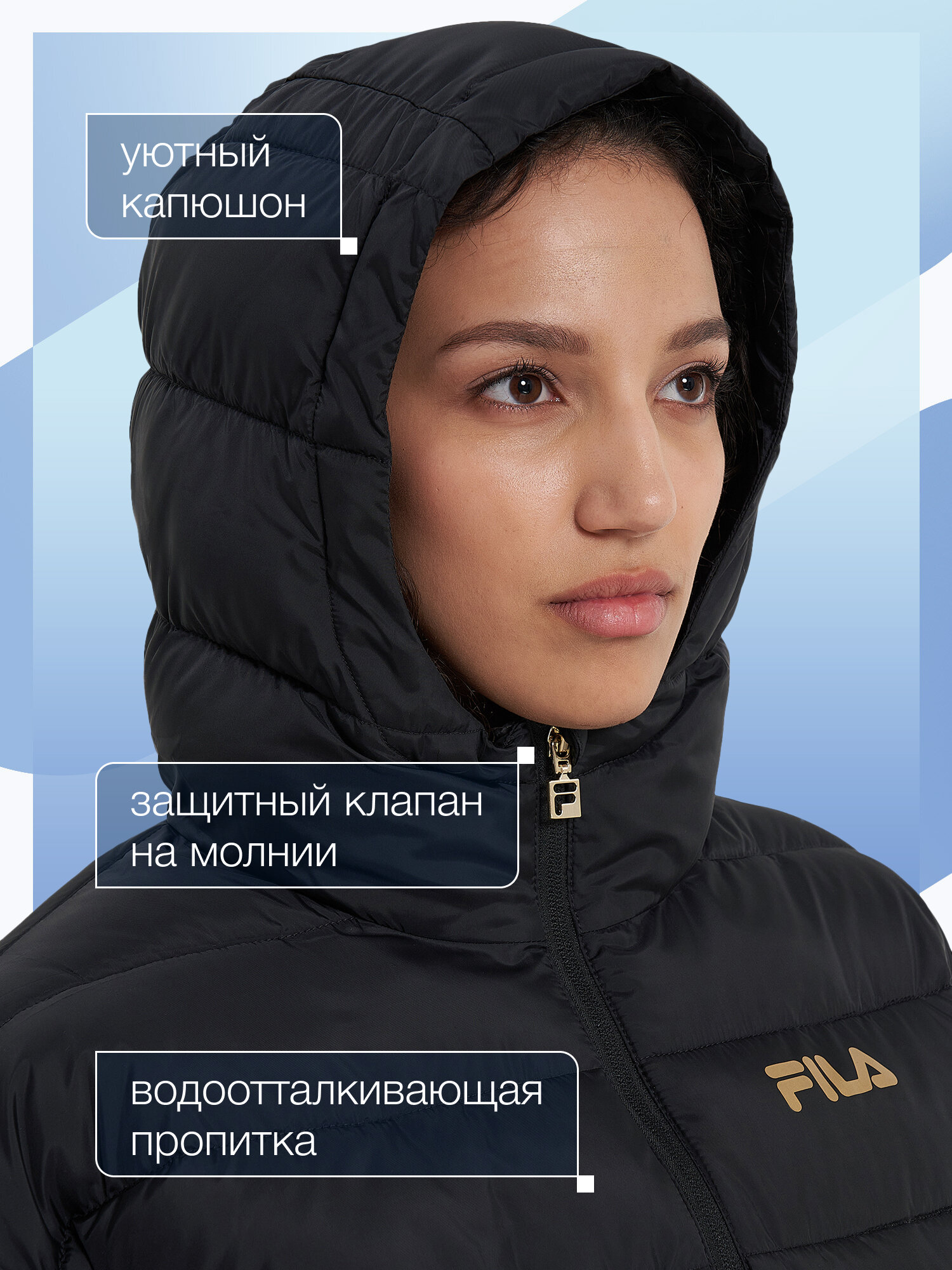 Пуховик Fila Women's Essential Fake Down Jacket — фото 2