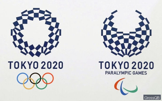 эмблемы олимпиады 2020 в Токио