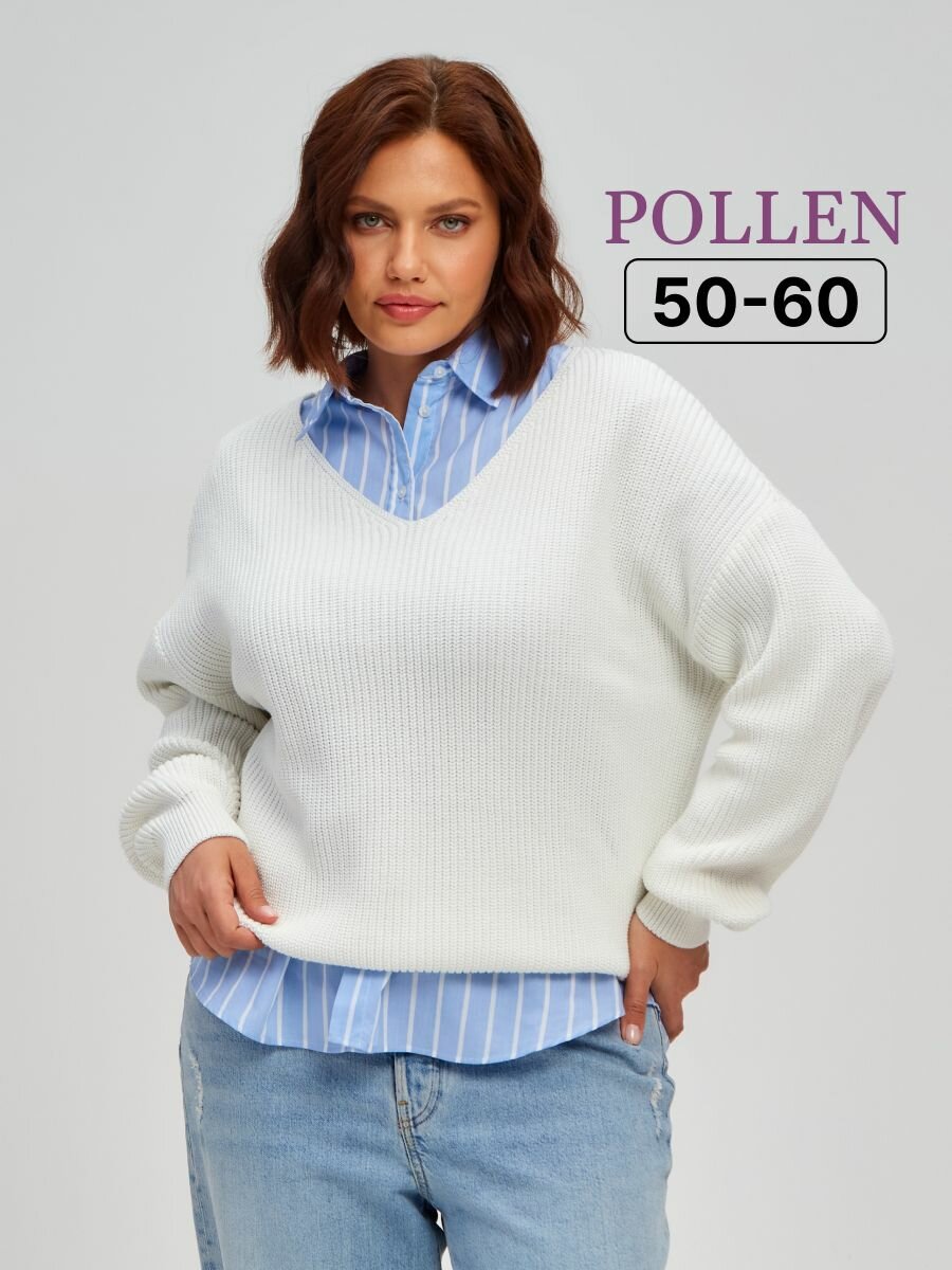 Джемпер POLLEN Большие размеры/Хлопок
