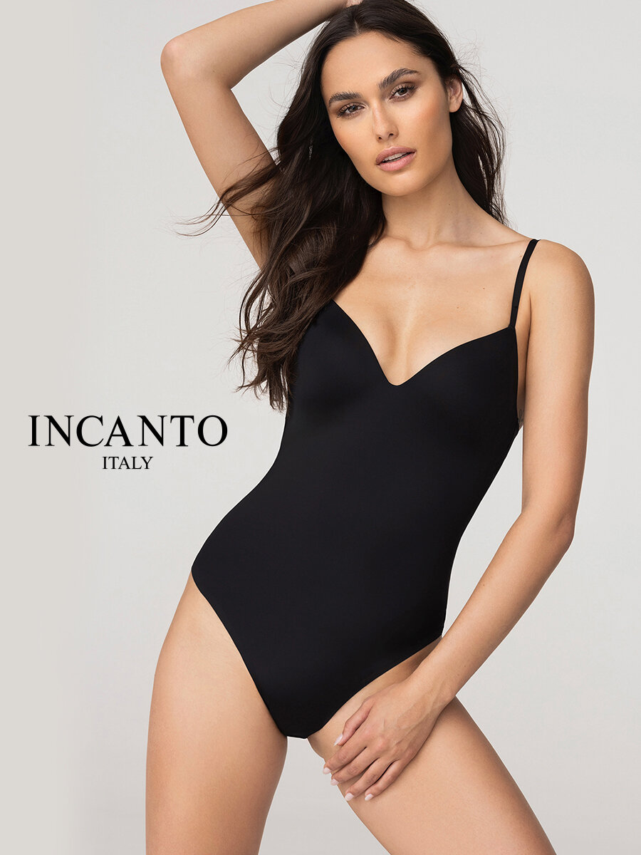 Боди бельевое Incanto Everyday с треугольными чашками на бретелях