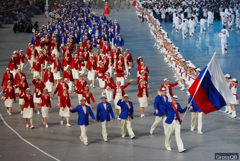 Сборная России на олимпиаде 2004 в Афинах