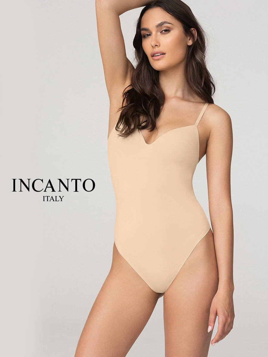 Боди бельевое Incanto Everyday с треугольными чашками на бретелях