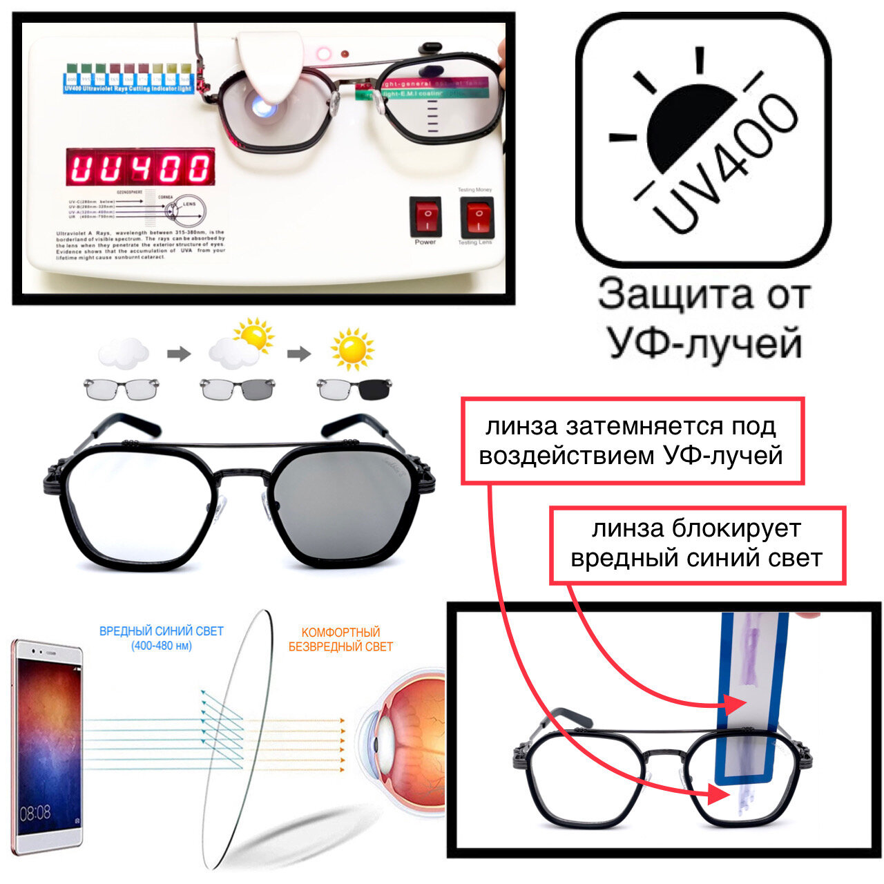 Солнцезащитные очки Smakhtin'S eyewear & accessories — фото 2